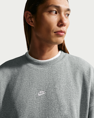 Nike Sportswear Club Men's Oversized French-Terry Crew-Neck